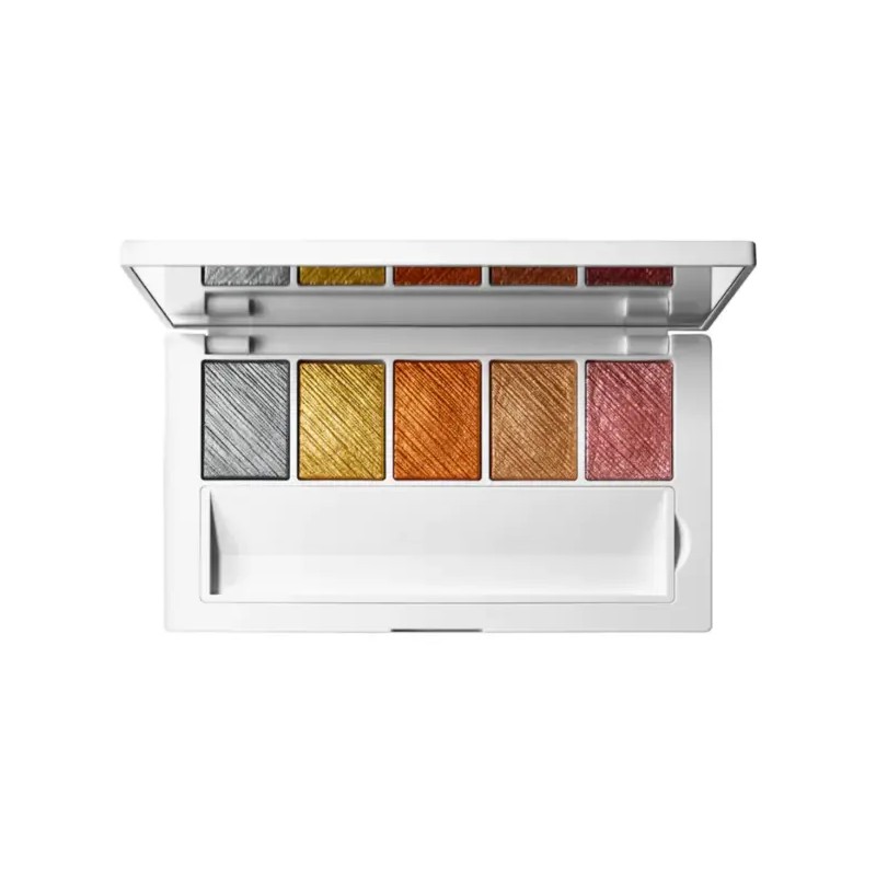 MAKEUP BY MARIO, MASTER METALS EYESHADOW PALETTE 5 tonos de 1.5grs