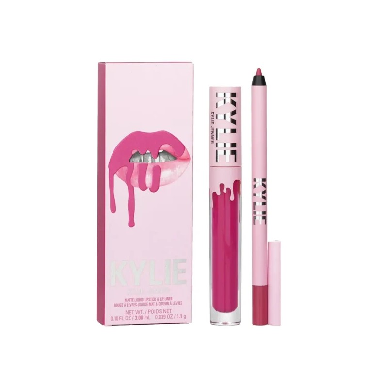 KYLIE JENNER MATTE LIQUID LIPSTICK & LIP LINER 100 POSIE K