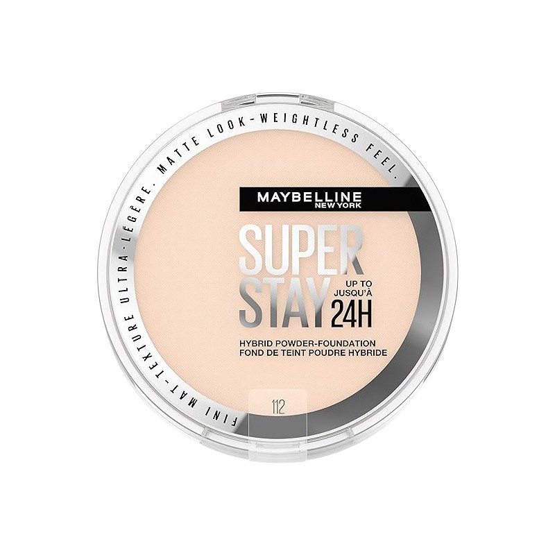 MAYBELLINE SUPER STAY® UP TO 24HR  HYBRID POWDER-FOUNDATION #112