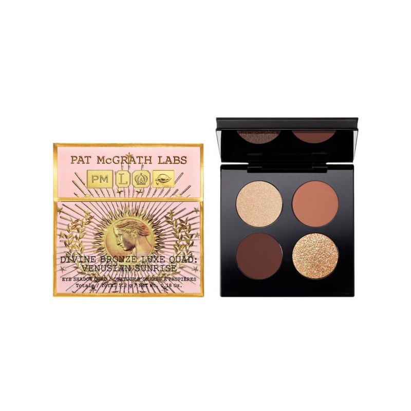 PAT McGRATH LABS DIVINE BRONZE LUXE QUAD: VENUSIAN SUNRISE EYE SHADOW QUAD 5.2g