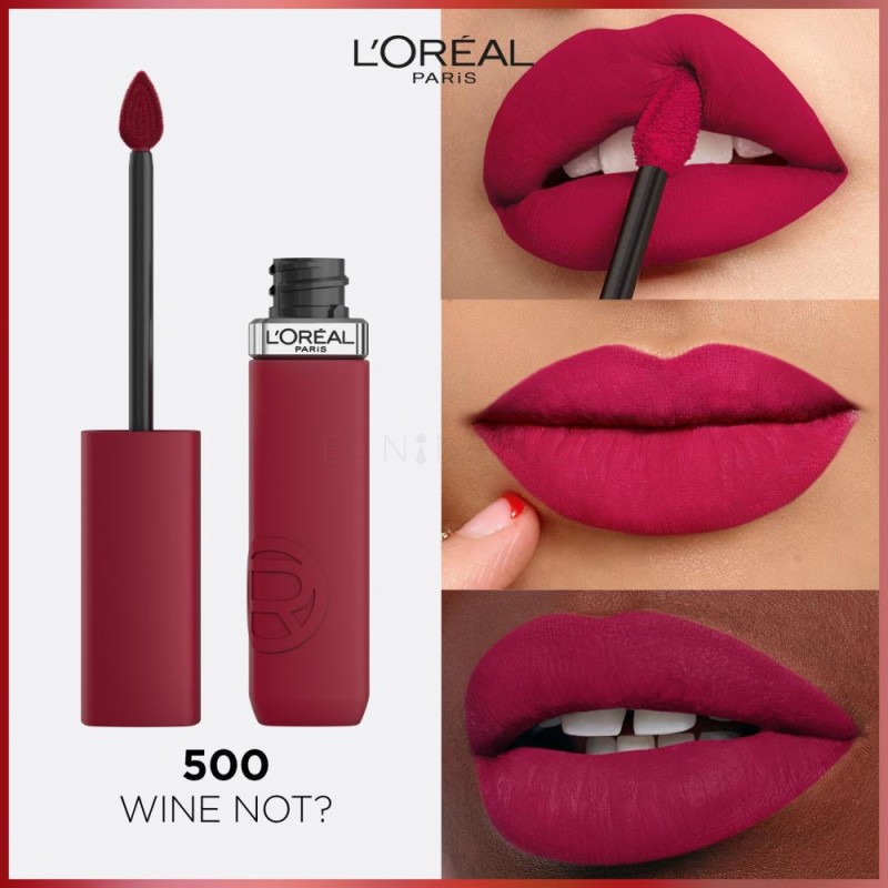 LORAL PARIS INFALLIBLE LE MATTE RESISTANCE #500 WINE NOT?