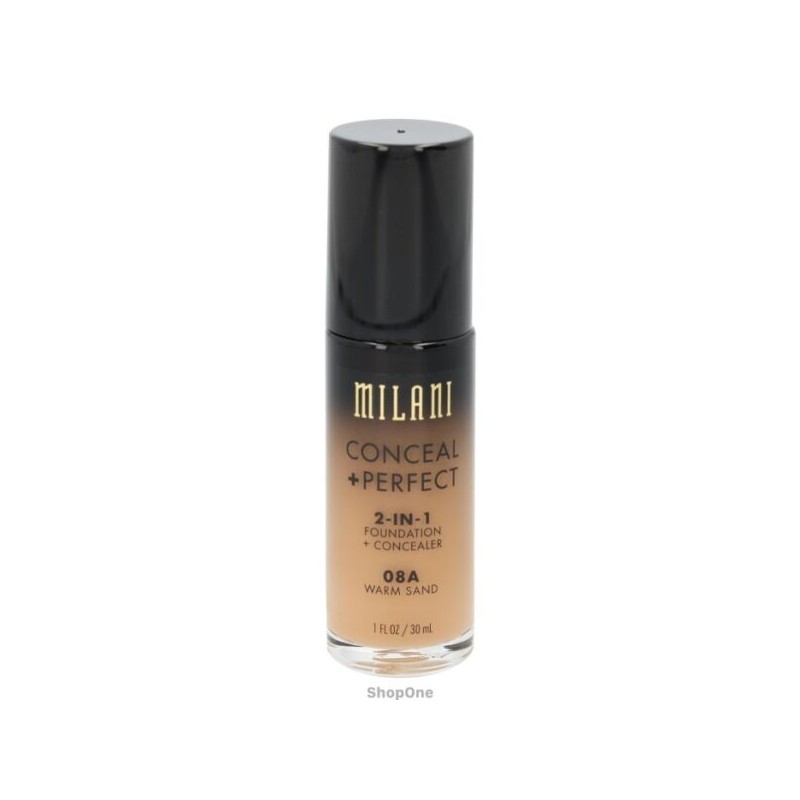 Milani Conceal + Perfect Foundation #08a