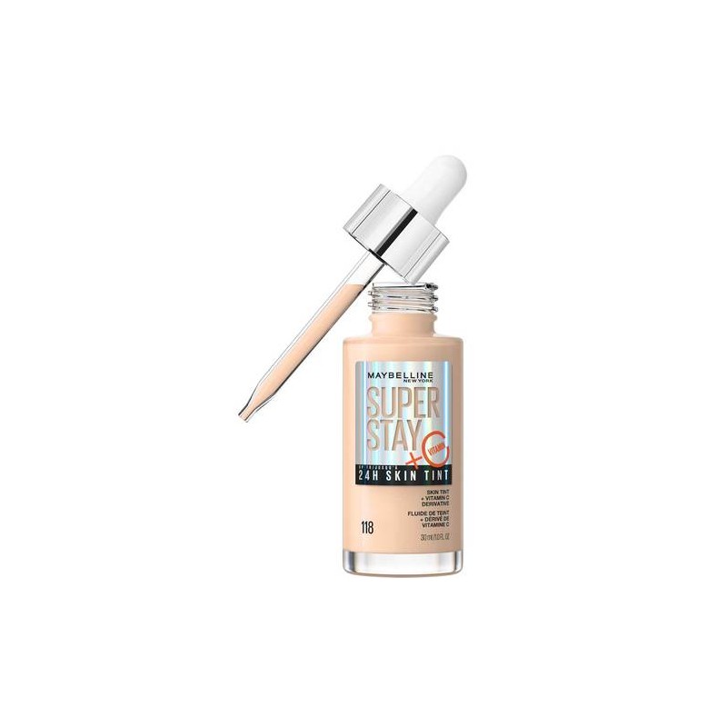 MAYBELLINE SUPER STAY® UP TO 24HR SKIN TINT WITH VITAMIN C #118